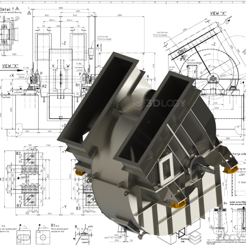 Hasarlı Parça 3D Tarama ve CAD Modelleme