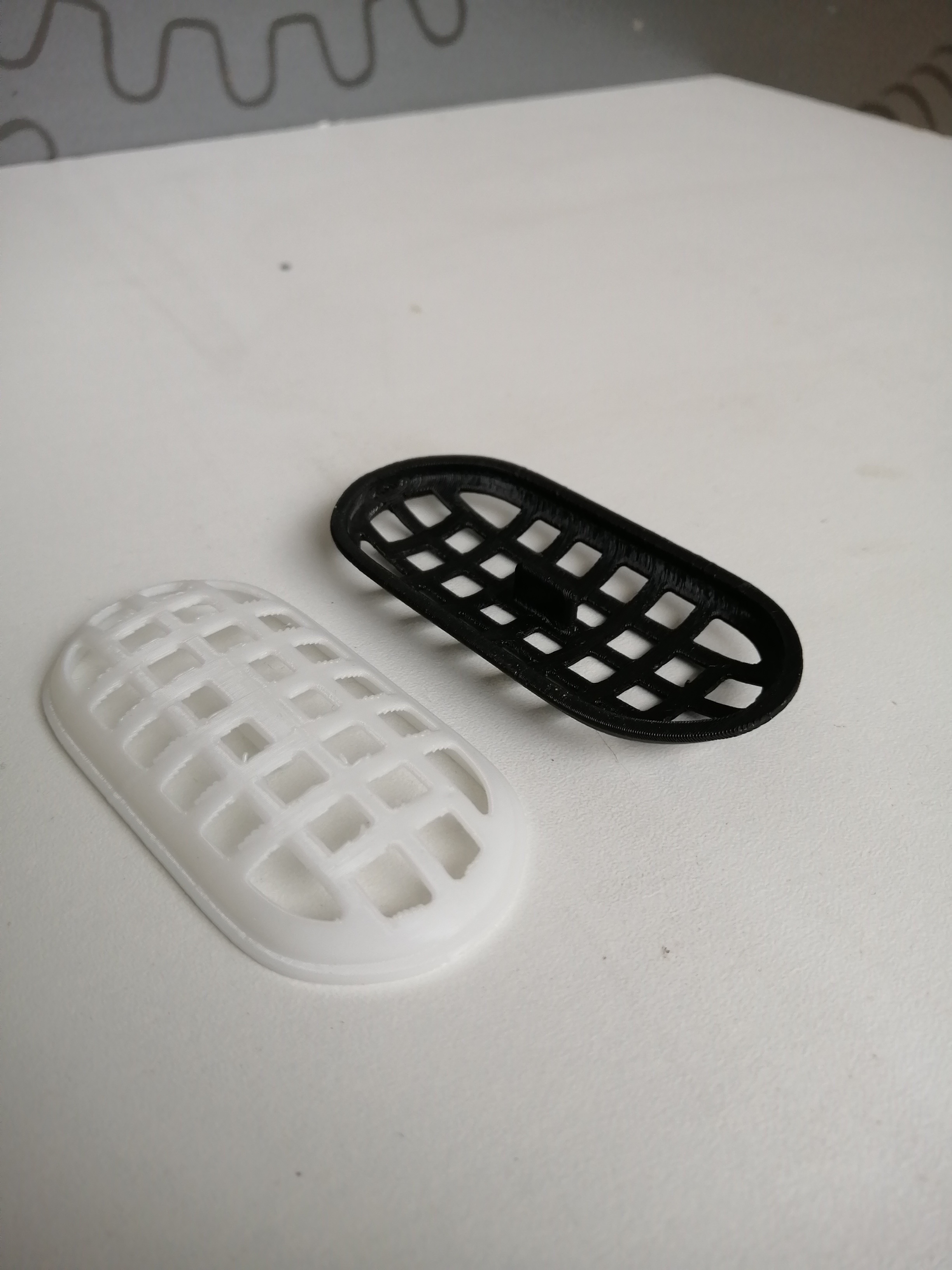 3DLOGY 80x40 mm Dikdörtgen Banyo Gider Kapağı ve Yer Süzgeci